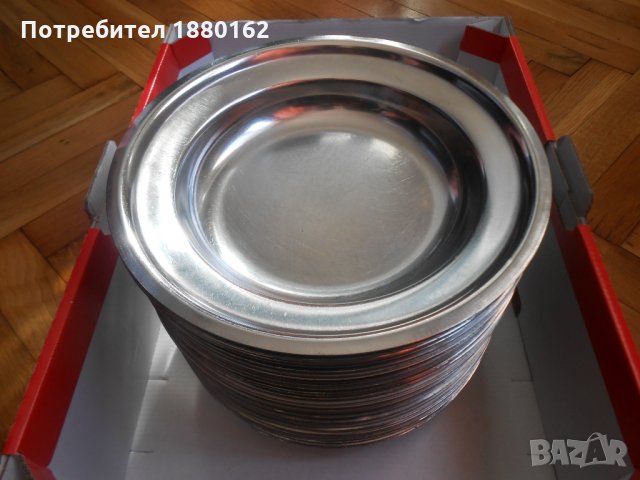 Чинии неръждаеми, снимка 1