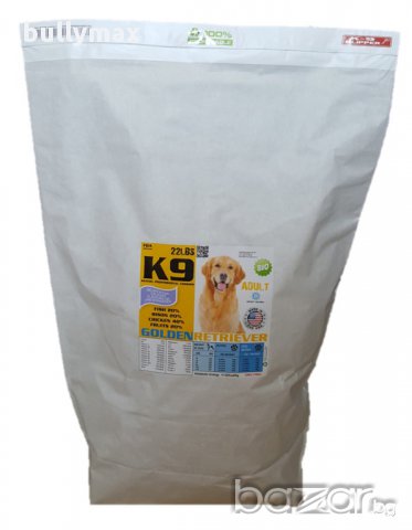 Храна за кучета K9 PRO GOLDEN RETRIEVER   Made in USA
