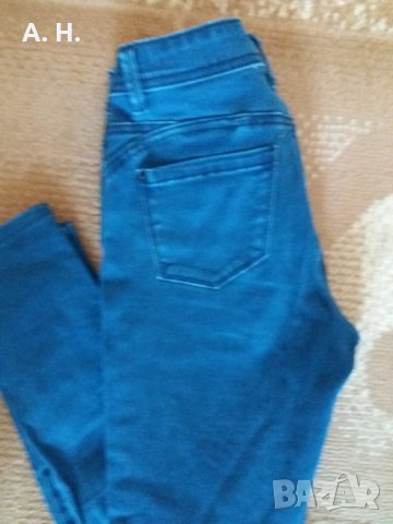 Дамски памучни дънки Еко Актив, снимка 2 - Дънки - 19440394