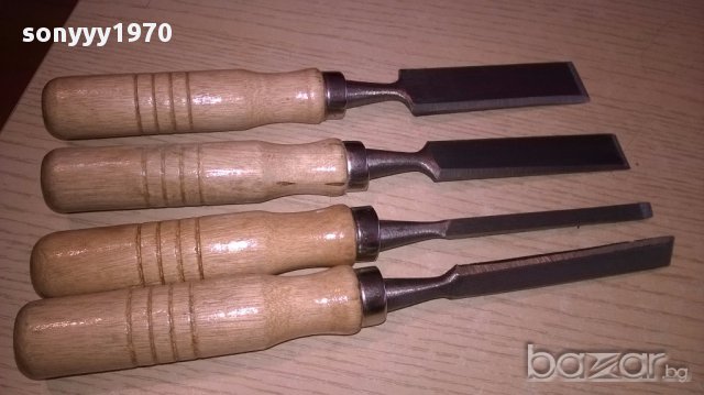 Длета 4 броя 22см с дървени дръжки, снимка 3 - Други инструменти - 17101314