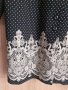 CELEBRE - дамска дълга черно-бежова риза, снимка 2
