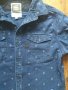 g-star tacoma shirt l/s - страхотна мъжка дънкена риза, снимка 1 - Ризи - 23692347