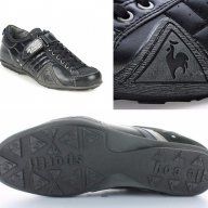 Нови черни кожени спортни обувки LE COQ SPORTIF Sapporo Lea оригнал, снимка 12 - Кецове - 14849166