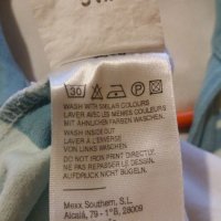 Дам.тениска-"MEXXSPORT"-/памук+ликра/-бяла+св.зелено. Закупена от Италия., снимка 11 - Тениски - 21973071