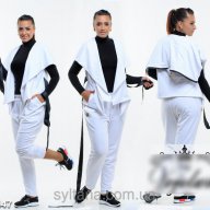 Дамски спортен екип блуза долнище и елек , снимка 3 - Елеци - 16161241