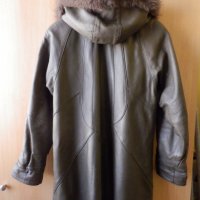 кожено палто, снимка 3 - Палта, манта - 24017684
