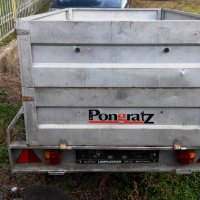  Ремарке PONGRATZ - 1000kg + спирачна система, снимка 5 - Ремаркета - 20619035