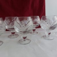 кристални чаши , снимка 9 - Антикварни и старинни предмети - 19293090