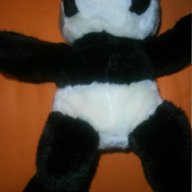 Плюшена панда-33 см+подарък малка пластмасова панда, снимка 7 - Плюшени играчки - 10678870