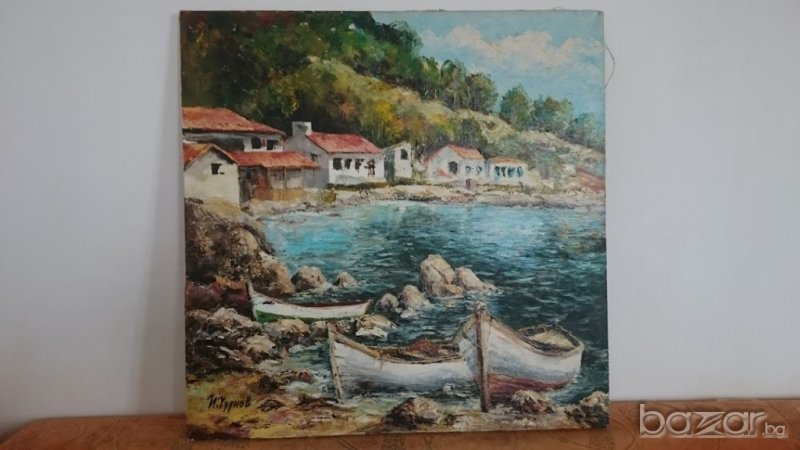 картина масло ивайло узунов 2003г, снимка 1