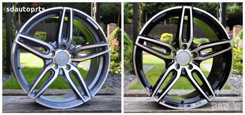 17" Ал. Джанти Мерцедес 5X112 MERCEDES 213 W204 W205 W211 X156 W220, снимка 1