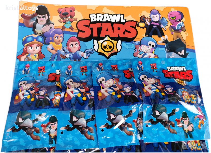 Фигура и карти за игра Броул Старс Brawl Stars, снимка 1