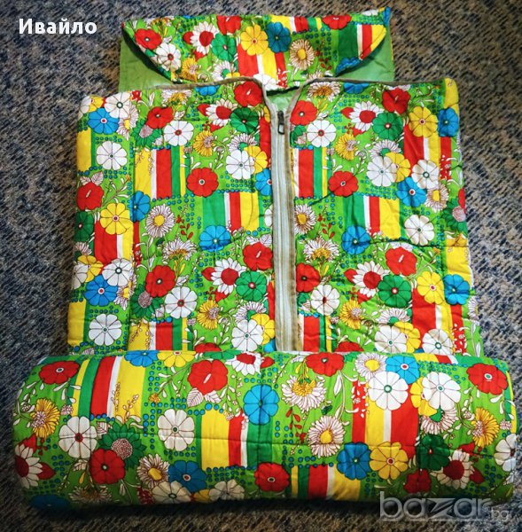 Спален чувал за къмпинг и туризъм "Pouh DDR", снимка 1