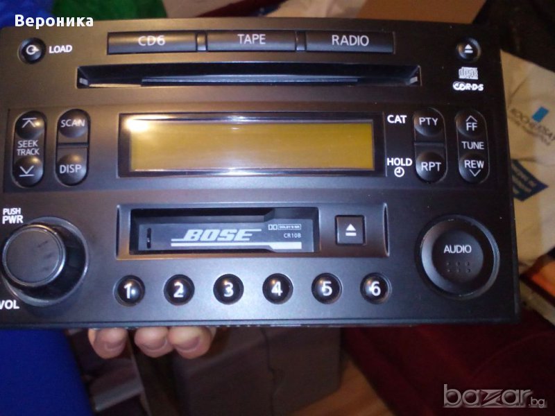 Оригинално радио за Nissan 350z, снимка 1