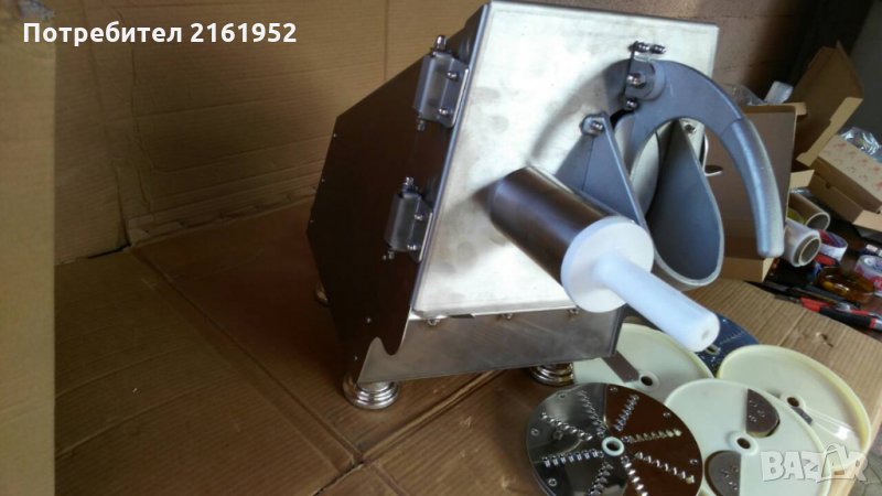 Кутер. Зеленчукорезачна машина. Машина за рязане на зеленчуци, кашкавал. професионална, снимка 1