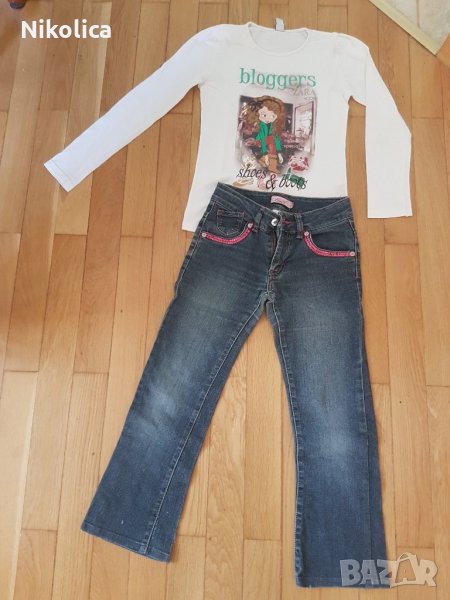Детски блузи ZARA, Okaidi, Esprit, пола DKNY за 10 г. момиче., снимка 1