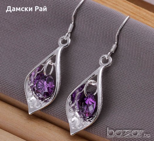 Сребърни обеци 020