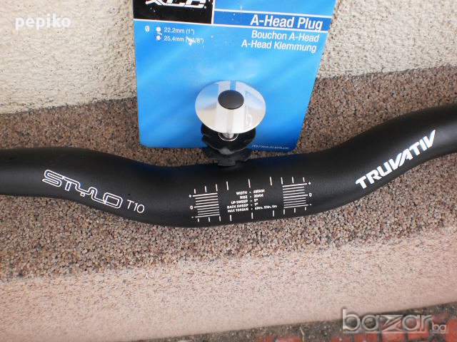 Продавам колела внос от Германия алуминиеви кормило и лапа Sram Truvativ Stylo T10 Riser Bar модел , снимка 8 - Части за велосипеди - 10001134