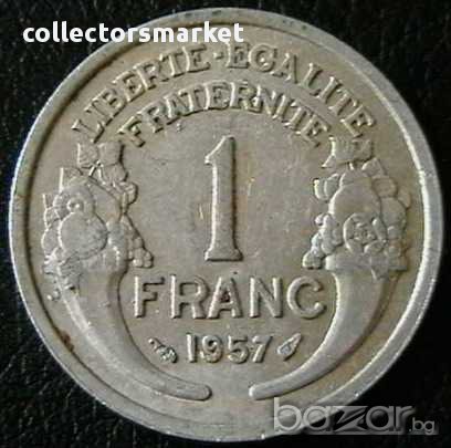 1 франк 1957, Франция