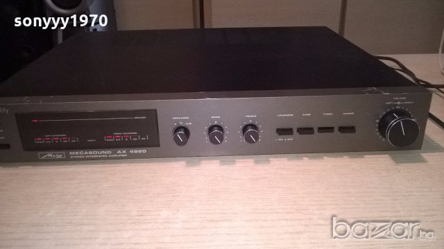 metz mecasound ax4980 high fidelity-amplifier-внос швеицария, снимка 3 - Ресийвъри, усилватели, смесителни пултове - 18542792