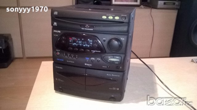 philips fw372c cd/tuner/deck revers-внос швеицария, снимка 4 - Ресийвъри, усилватели, смесителни пултове - 18567234