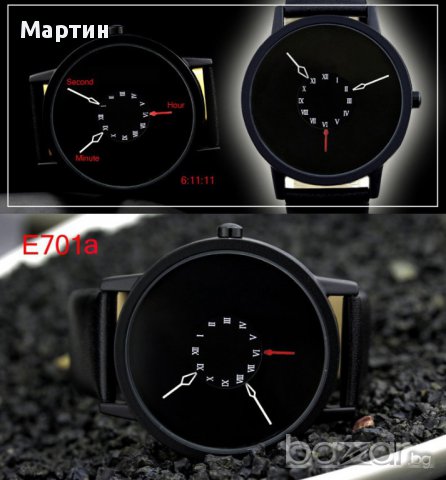 НОВО! Часовник Enmex - unique design fashion creative quartz watch, снимка 4 - Мъжки - 17960133
