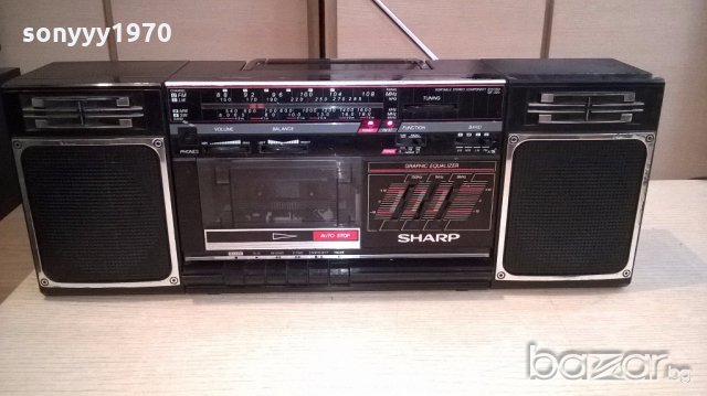 sharp gf-320-внос швеицария, снимка 8 - Ресийвъри, усилватели, смесителни пултове - 18446552