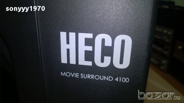 heco movie surround 4100-150watts-активен събуфер-40/32/22см-внос швеицария, снимка 11 - Ресийвъри, усилватели, смесителни пултове - 9271160
