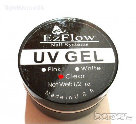 ув гел Ezflow изграждащ бял