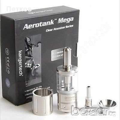 Изпарител - Kanger Aerotank Mega за електрони цигари. , снимка 1 - Аксесоари за електронни цигари - 11774548