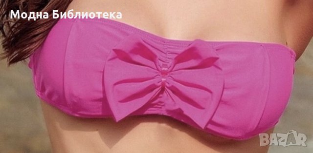 Нов розов бански, снимка 2 - Бански костюми - 26154853