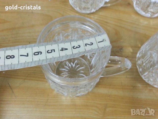Кристални чаши стар руски кристал, снимка 4 - Антикварни и старинни предмети - 22342972