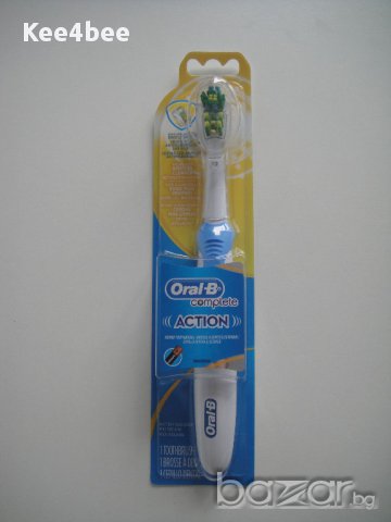 Oral-B Crossаction - Ел.четка - Anti-microbial Battery Toothbrush, снимка 3 - Други - 8770756