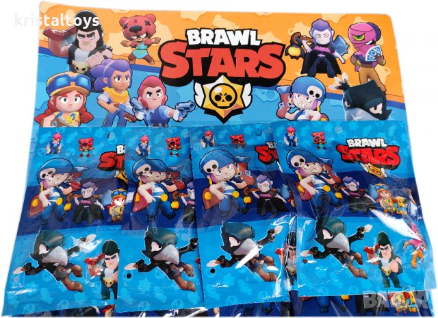 Фигура и карти за игра Броул Старс Brawl Stars