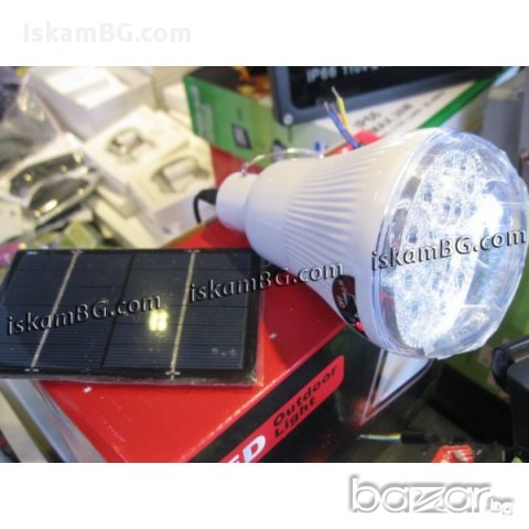 Соларна лампа LED GR-020, снимка 3 - Други спортове - 13750426