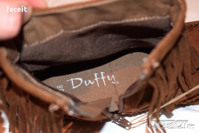 Duffy - Уникални шведски боти - ботушки - Дамски - 100% Оригинални - Наподобяващи индиански , снимка 16 - Дамски ботуши - 17275543