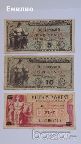 MPC.USA MILITARY PAYMENT CERTIFICATE  SERIES 481 & 692