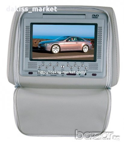 Auto Headrest 7 Inch DVD SW6603, снимка 1 - Аксесоари и консумативи - 14964675