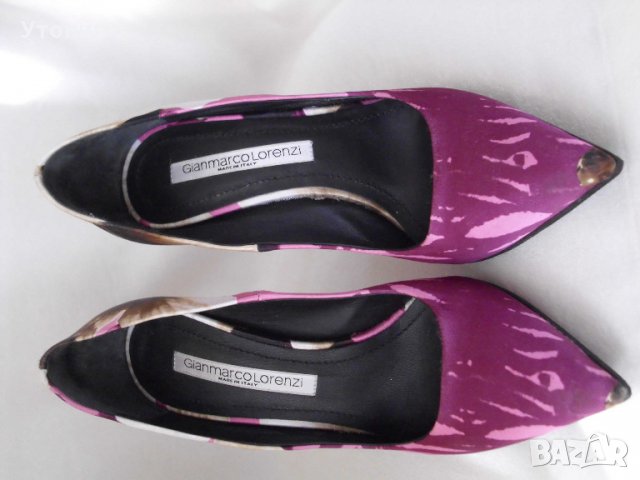 НАМАЛЕНИЕ 48 лв!Оригинални обувки Gianmarco Lorenzi, снимка 3 - Дамски обувки на ток - 21935998