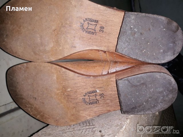 Ботуши Lavorazione Artegiana 38номер, снимка 2 - Дамски ботуши - 20048979