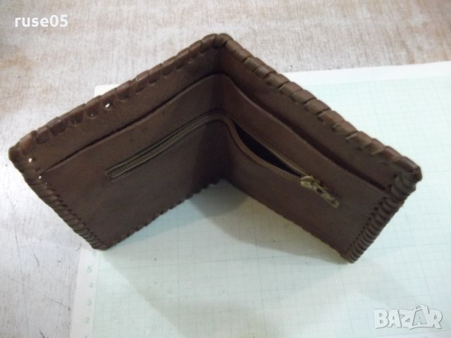 Портмоне от ест. кожа "МК - Георги Димитров - Русе" от соца, снимка 5 - Други ценни предмети - 25161072