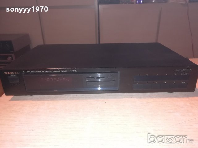 kenwood stereo tuner kt-1010l-внос швеция, снимка 2 - Ресийвъри, усилватели, смесителни пултове - 20356525