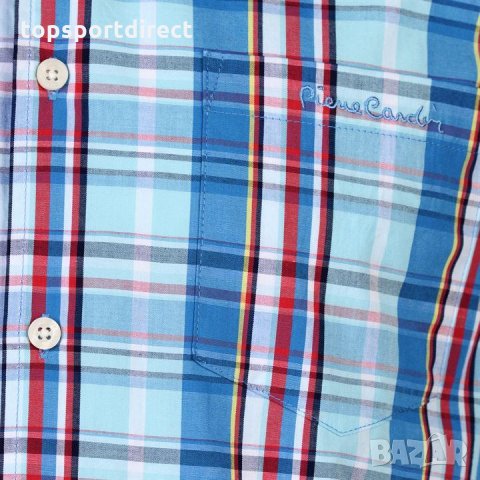 P.Cardin 100%original Мъжка риза къс ръкав НОВО внос Англия. , снимка 3 - Ризи - 22994753