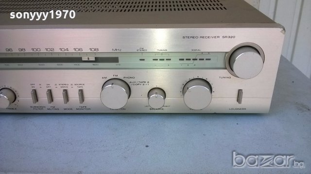Marantz sr-320 receiver-made in japan-внос швеицария, снимка 8 - Ресийвъри, усилватели, смесителни пултове - 18237525