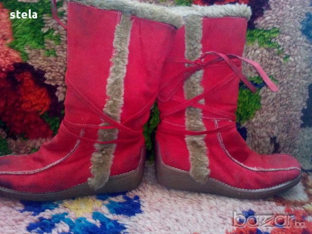 Criss cross-топли ботушки