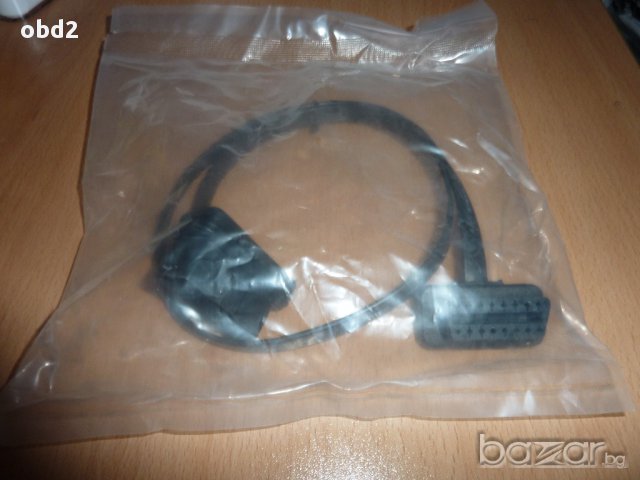 Кабел удължител Obd2 16pin Male to Female, лентов за Elm327, Autocom, Delphi и др., снимка 7 - Аксесоари и консумативи - 10437614