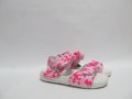 Детски гумени сандали бяло/розово XCESS 30/35, снимка 1