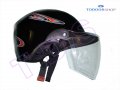 Разпродажба! Мото каска за скутер мотопед модел каскет , снимка 1 - Аксесоари и консумативи - 12127265