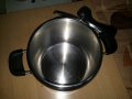 Продавам италианска тенджера под налягане, 6 литра, алпака , снимка 6
