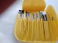 Несесер със 7 четки за грим с мек косъм, снимка 3